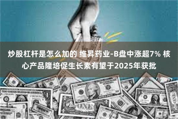炒股杠杆是怎么加的 维昇药业-B盘中涨超7% 核心产品隆培促生长素有望于2025年获批
